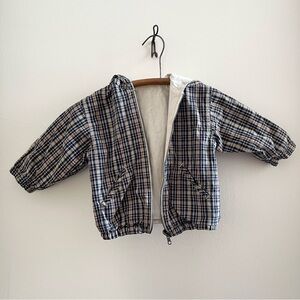 Vintage toddler plaid jacket